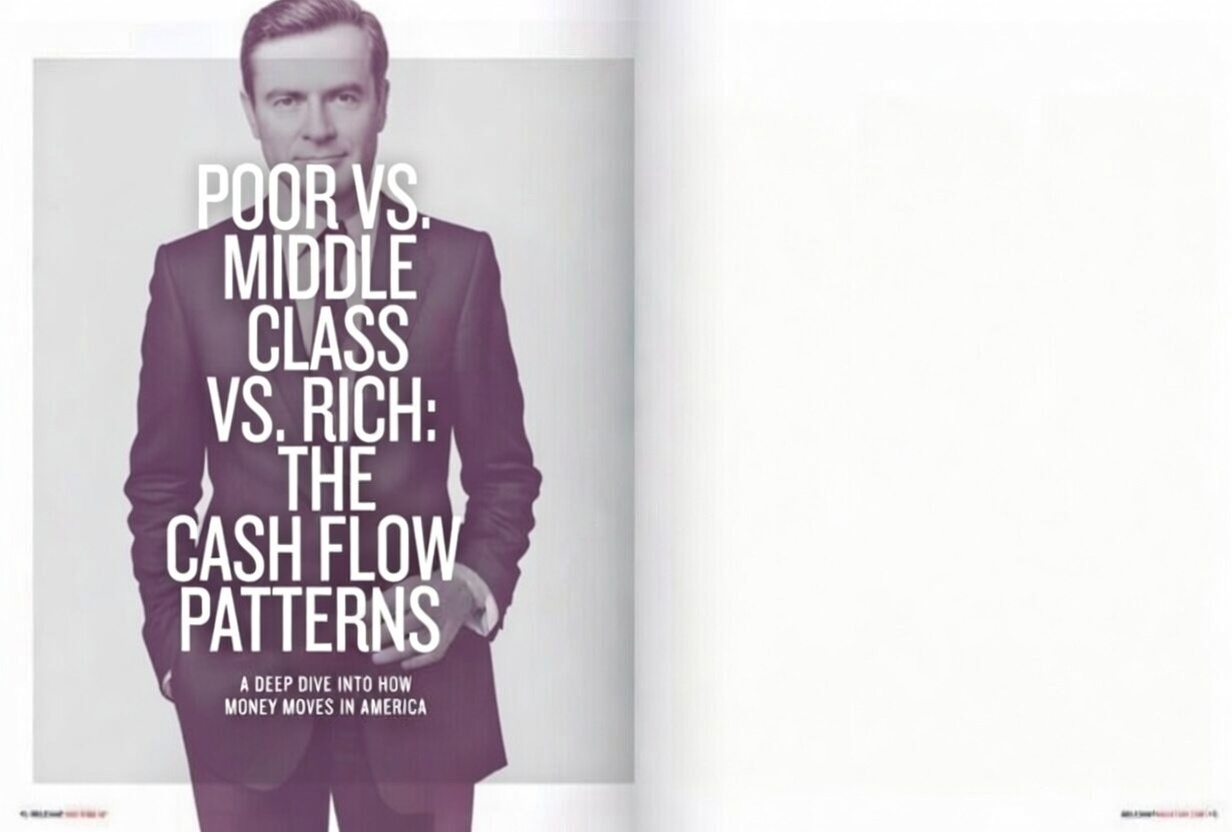 Poor vs. Middle Class vs. Rich: The Cash Flow Patterns